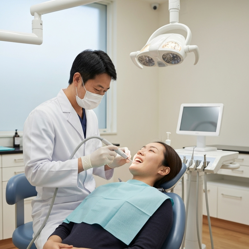 Dr. Friedman expertly crafting a dental implant for a patient at Boulder Smile Design